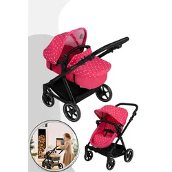 ABC Design Migno Puppenwagen, Farbe Kinderwagen: Marron