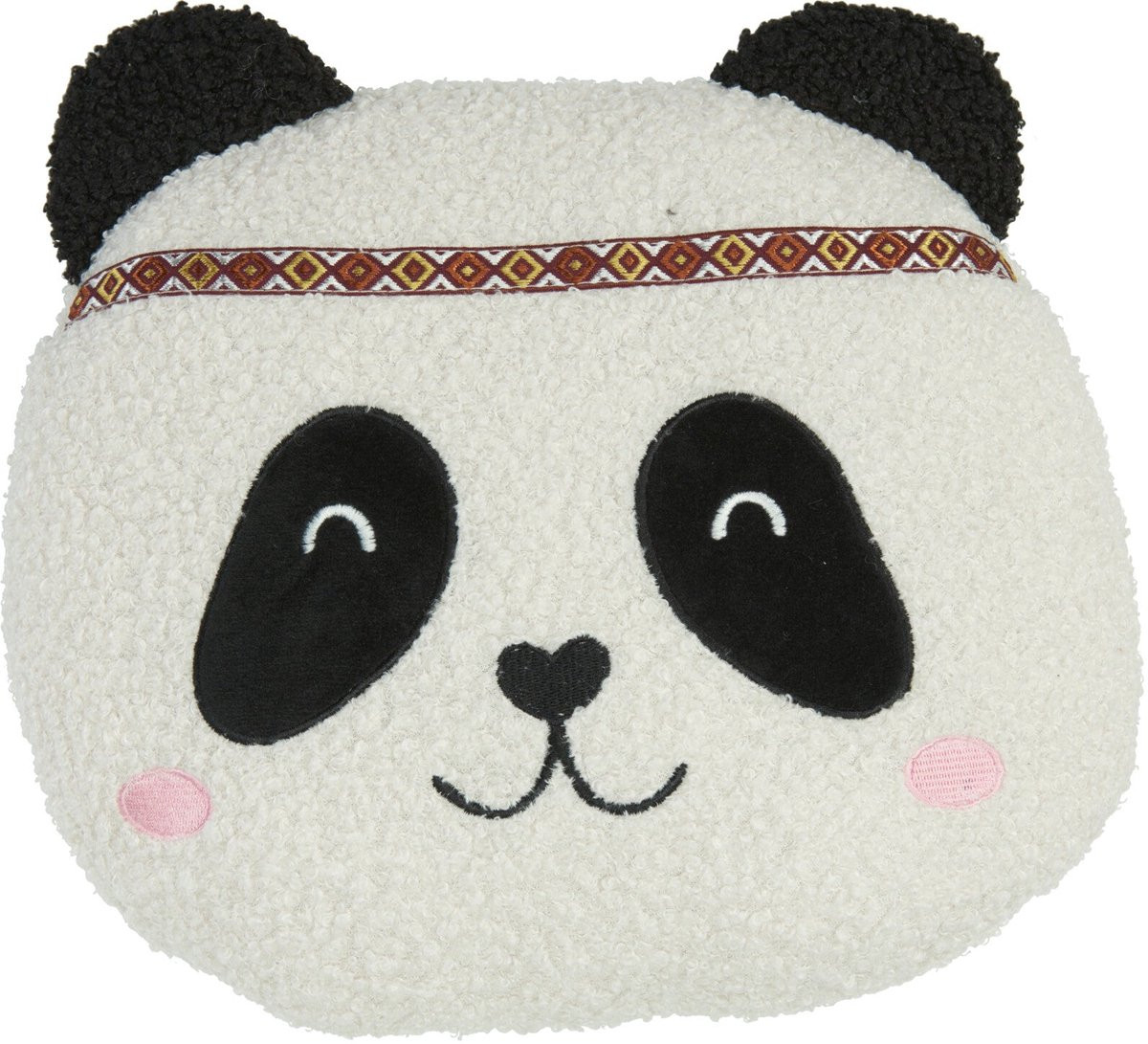 Home & Styling Sierkussen Panda - Wit