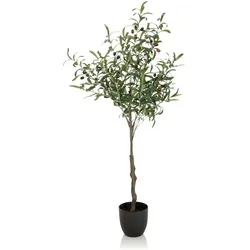 Bümö, Kunstpflanzen, Kunstpflanze Olivenbaum (olive) (120 cm)