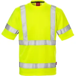 Warnschutz T-Shirt "7024 THV" UV-Schutz - M - gelb