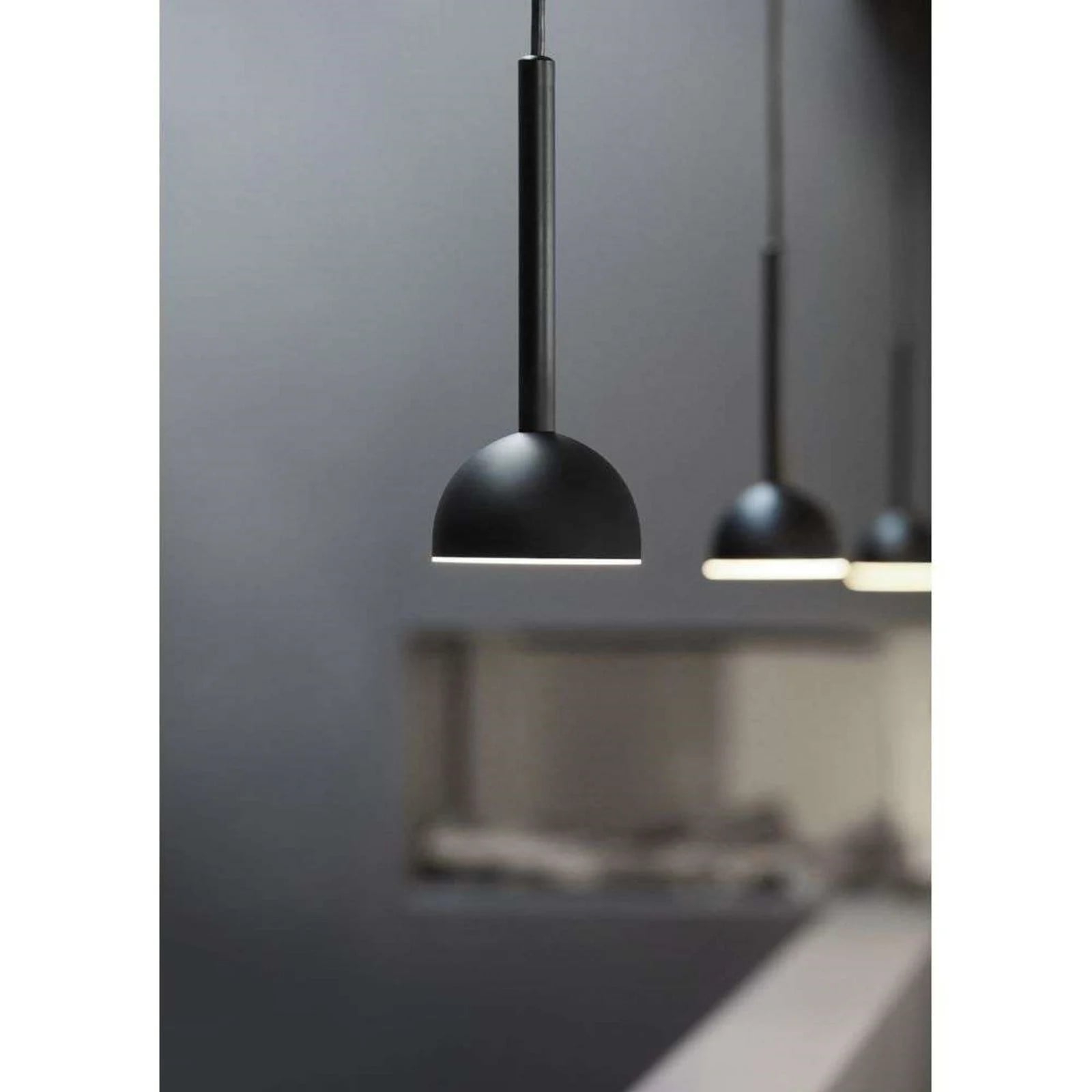 Northern Blush hanglamp Zwart mat