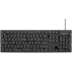 Renkforce RF-3561816 USB Tastatur Deutsch, QWERTZ Schwarz Silikonmembran vollversiegelt IP68