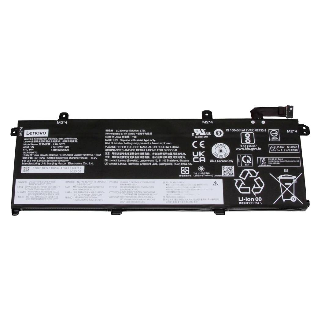 Lenovo Akku 51Wh für ThinkPad T490 (4370 mAh) (5B10W13906)
