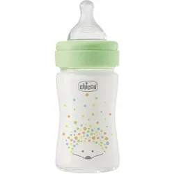 Chicco, Babyflasche, Glasflasche Perfect Easy 150 ml, 1 Loch (150 ml)