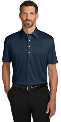 Port Authority K700 Shirt Collar Polo in River Blue Navy size Large   Polyester