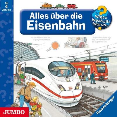 Alles über die Eisenbahn [Wieso? Weshalb? Warum? Folge 8] - Wolfgang Metzger,Patricia Mennen, Audio, 4056198082171