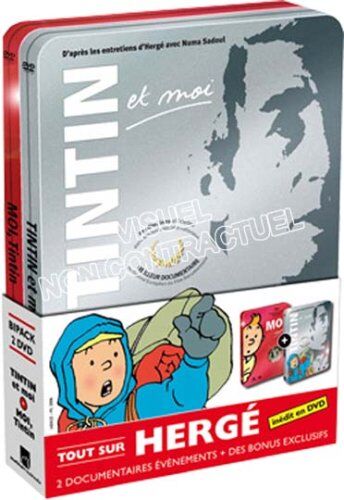 Hergé - Coffret Herge : Tintin et moi / moi Tintin - Edition limitée 2 DVD [FR Import] - Preis vom 08.10.2026 07:26:42 h