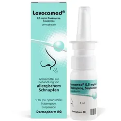 LEVOCAMED 0,5 mg/ml Nasenspray Suspension 5 ml