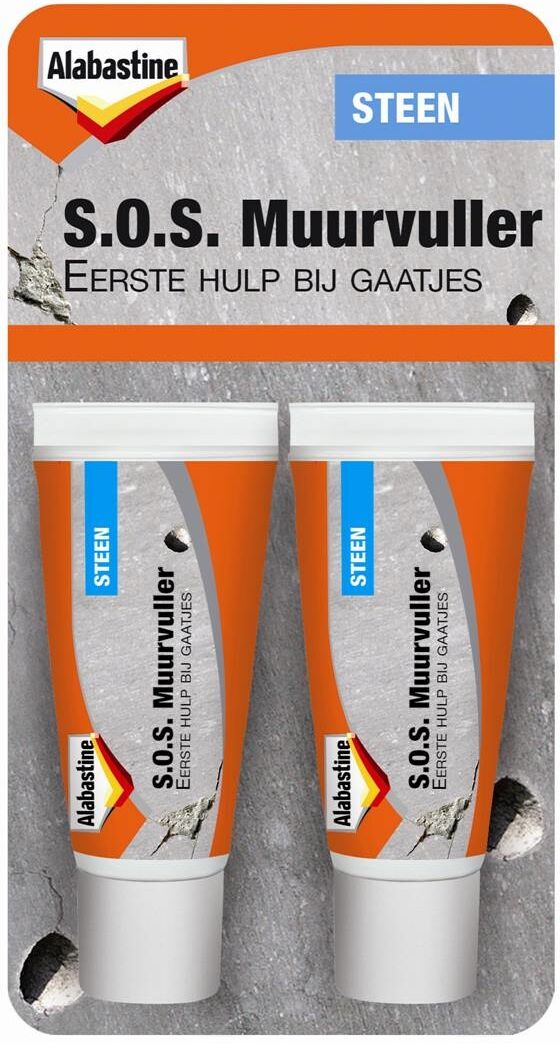 Alabastine SOS Muurvuller - 40 ml 2x 20 ml    8710839111359   Verf