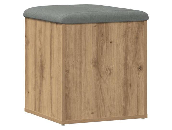 vidaXL Sitzbank Mit Stauraum Artisan-Eiche 42/42/45 Cm Holzwerkstoff, Braun, 42x45x42 cm, Esszimmer, Bänke, Sitzbänke