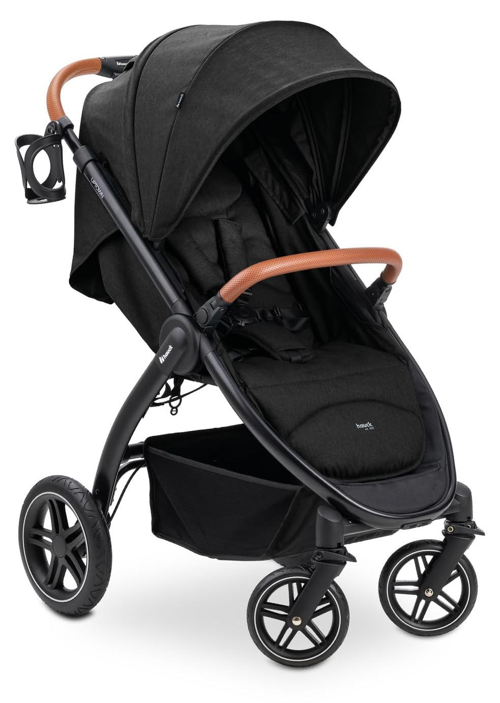 Hauck Uptown zonnekap voor traditionele kinderwagen, zwart