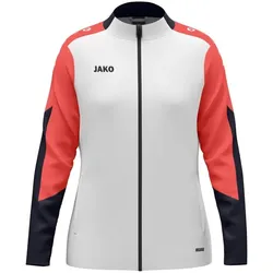 Jako Polyesterjacke Dynamic - weiß/coral/marine - L