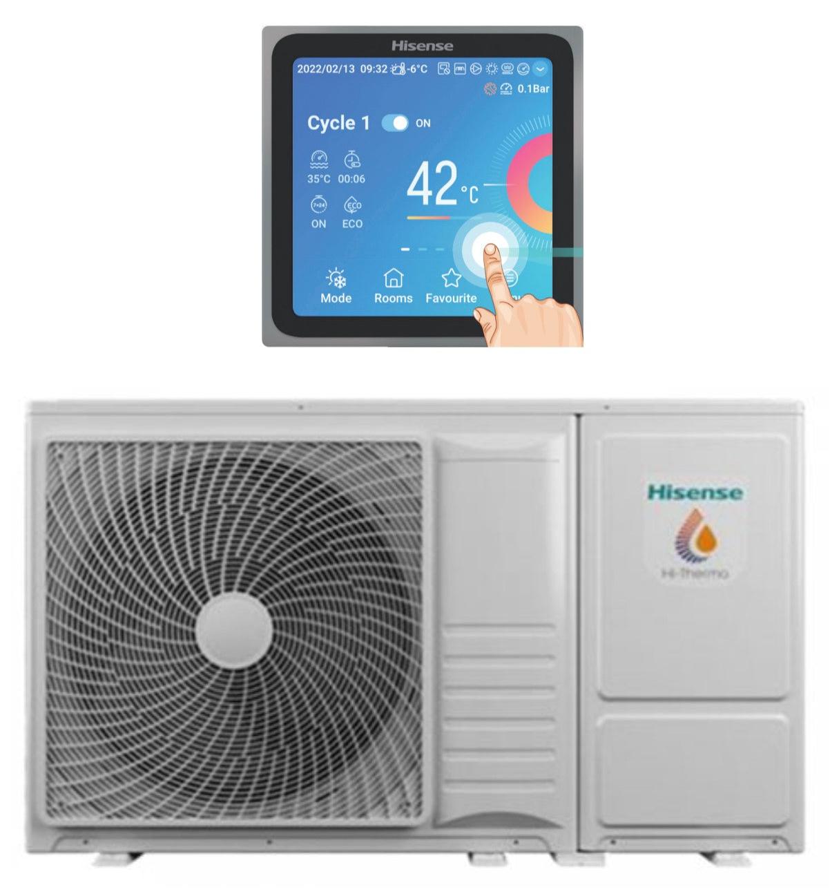 Hisense AHZ-044HCDS1 Wärmepumpe, Monoblock-Ausführung, 4,4-7,0 kW