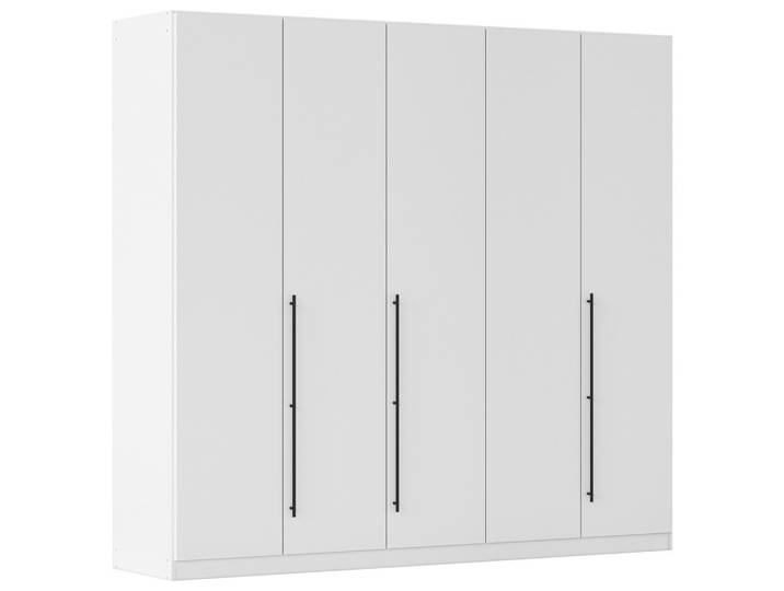 Kleiderschrank 226/229/54 cm Weiss