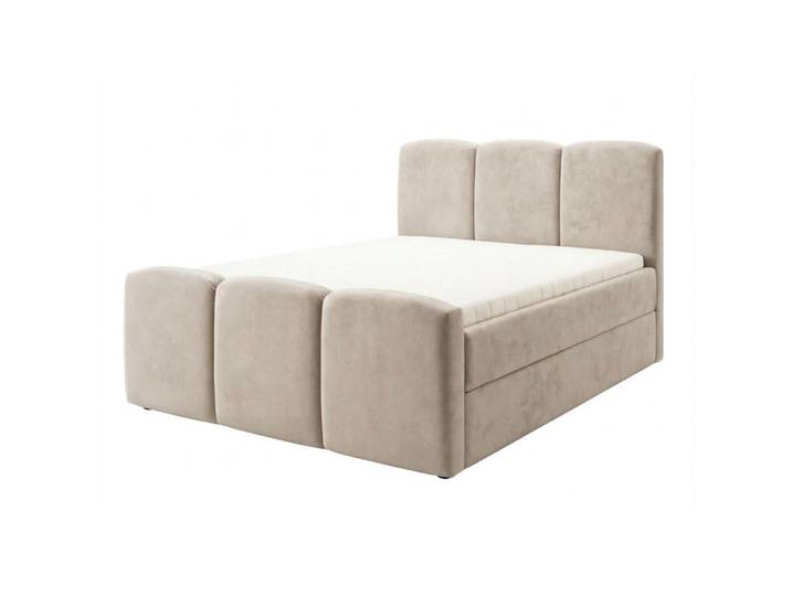 Graingold Boxbett Campi 140x200 Beige, 140x200 cm, Schlafzimmer, Betten, Boxspringbetten
