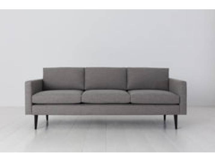 Dreisitzer-Sofa Model 01, Schattengrau
