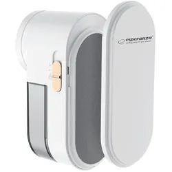 Esperanza ECS010 Rasierapparat für Kleidung Weiss, Fusselentferner, Weiss