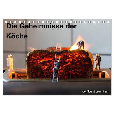 Die wahren Köche (Tischkalender 2026 DIN A5 quer), CALVENDO Monatskalender