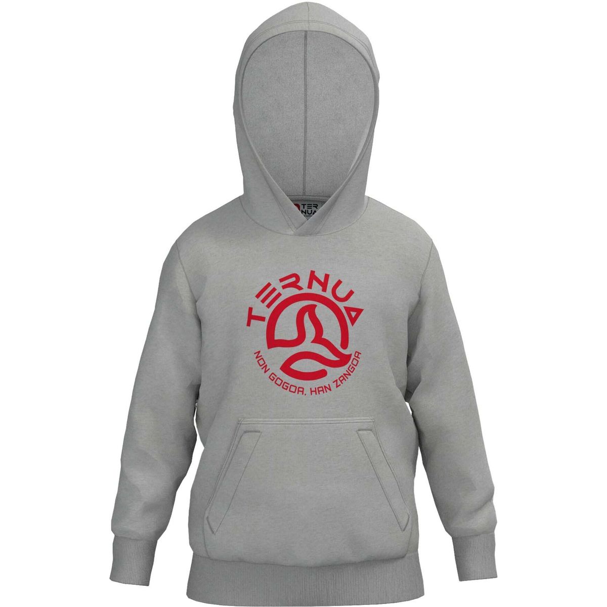 Ternua Botwood Hoody K granite vigore (6148) 12 1263796-6148-12
