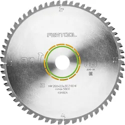 Kreissägeblatt Festool 225 x 30 x 2,6 mm, 32 Zähne