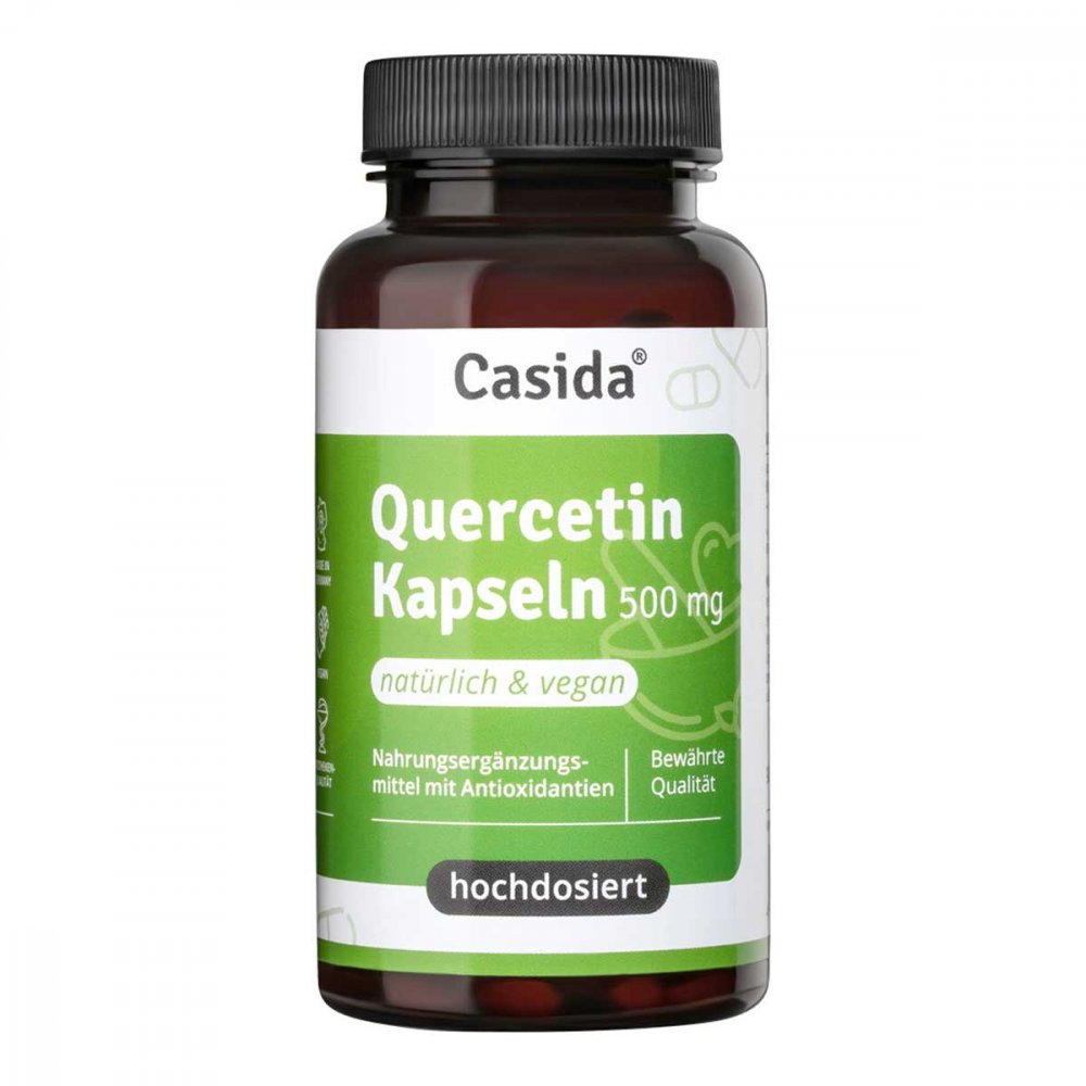 Casida GmbH Quercetin Kapseln 500 Mg Hochdosiert 17975415