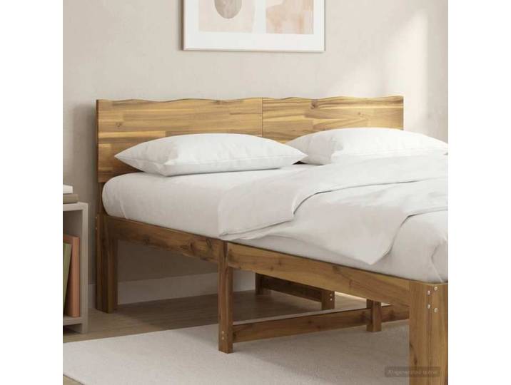 Tête de lit en bois brut ROSTOCK Blanc 140 cm 903259