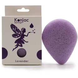 Teardrop Konjac Sponge - Lavender - Calming