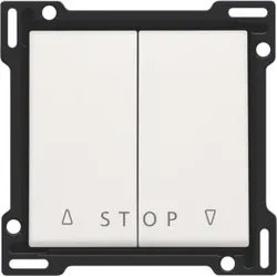 Niko Züblin 101-65918 Abdeckung für Doppel Rollladentaster zur elektronischen Bedienung 10165918
