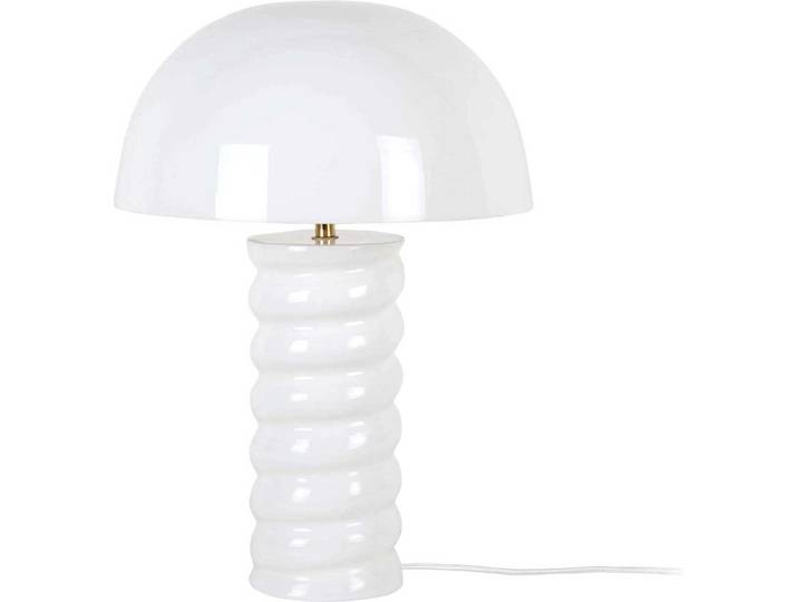 Leitmotiv - Tischlampe Gracio - Weiß - 30x30x45 cm
