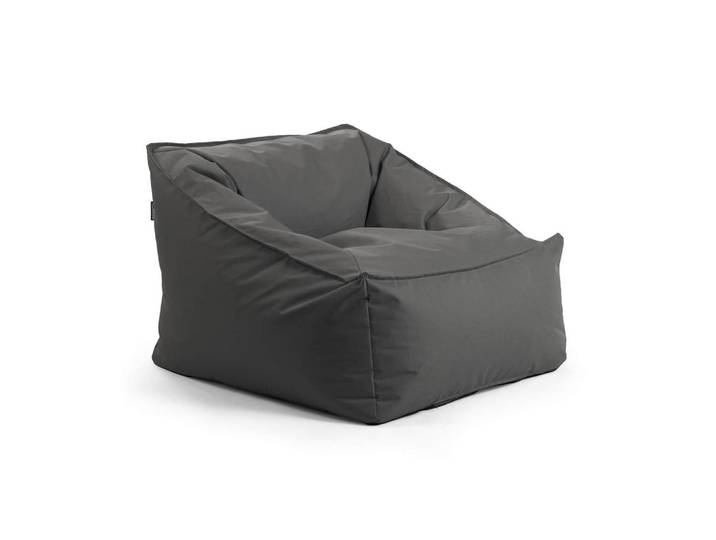 Mokebo Outdoor Sitzsack Der Sunnyboy, Schwarz, 80x60x83 cm, Gartenmöbel, Gartensessel, Outdoor-Sitzsäcke