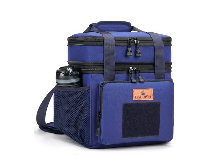 LuxusKollektion Kühltasche Lunchtasche Kühltasche Herren Arbeit Picknick 15L Blau 15L