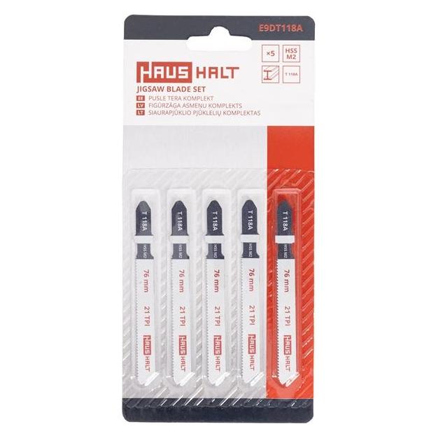 Irwin Jigsaw Blade Set Haushalt T118a 5pcs (E9DT118A)