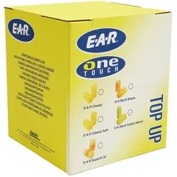 3M E-A-R Soft Yellow Neon Refill Beutel (zum Befüllen des Refill Aufsatzes) für OneTouch Pro Dispenser, SNR = 36 dB PD01010