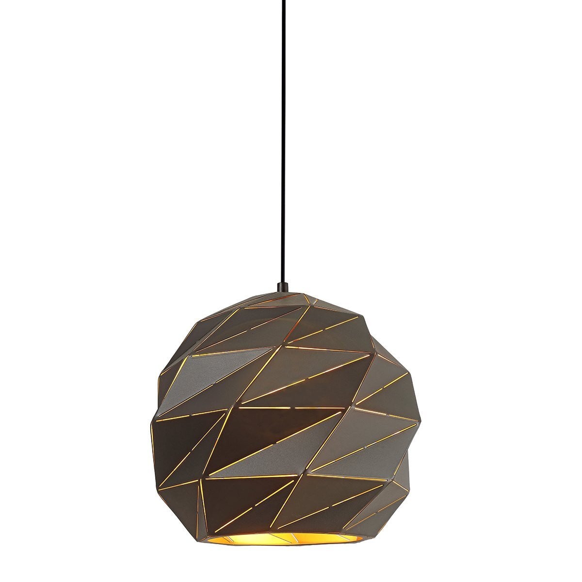 Italux Palermo PND-2424-1L-GR+GD Hanglamp