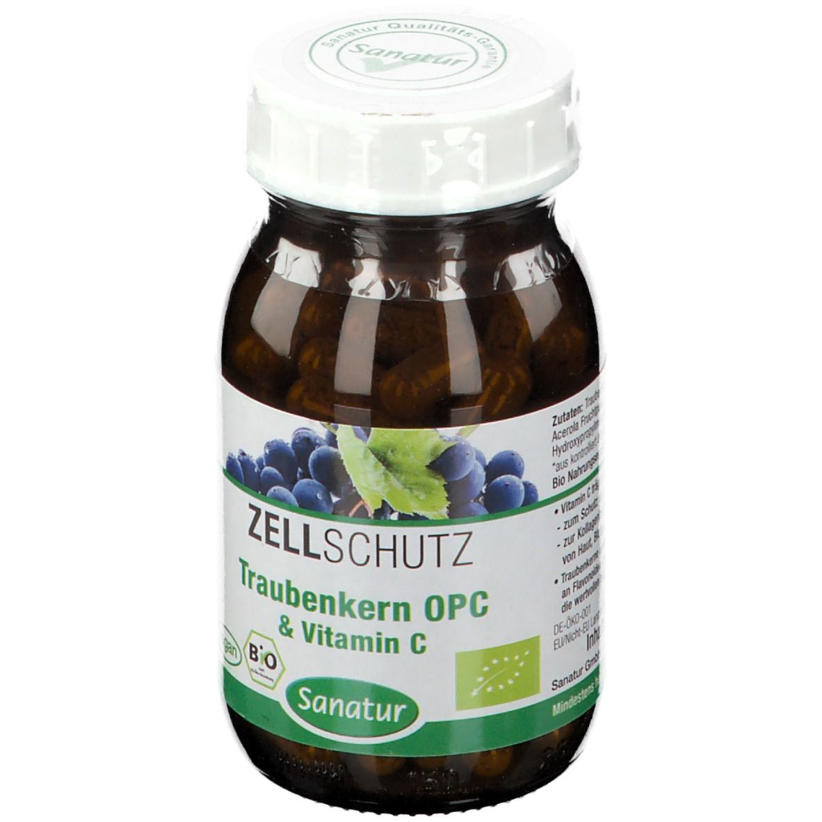 OPC Traubenkern & VIT C Bio 90 St Kapseln