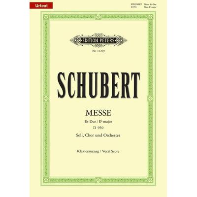Schubert, F: Mass E Flat D950 (Vocal Score) -