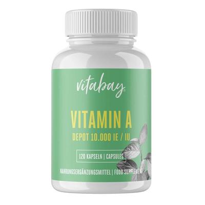 Vitamin A 10. 000 I.e. Depot vegan hochdos.Kapseln 120 St Kapseln
