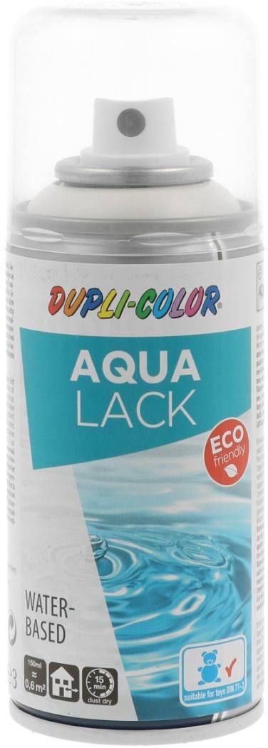 european aerosols DUPLI-COLOR AQUA RAL 9001 cremeweiß glanz, 150 ml