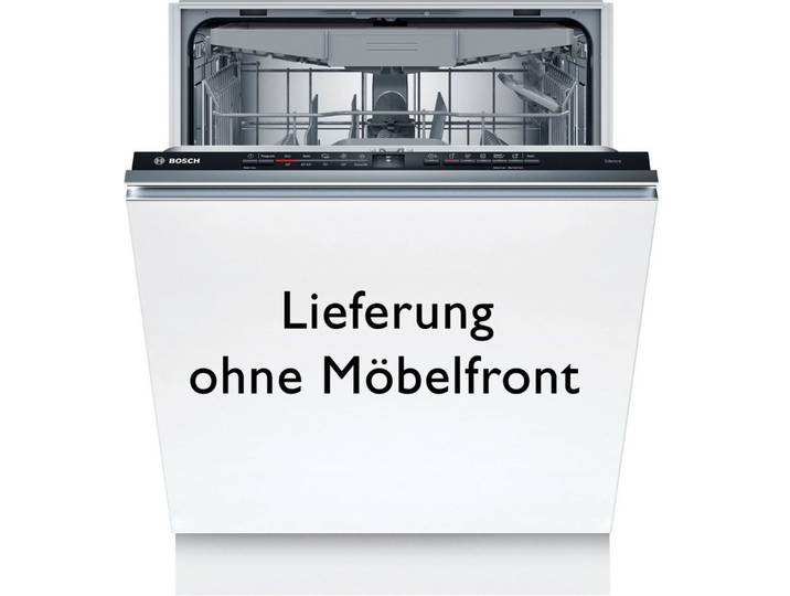 BOSCH vollintegrierbarer Geschirrspüler Serie 2 SMV2HVX06E, 14 Maßgedecke, Platzsparende VarioSchublade & prakt. Info Light zur Statusanzeige