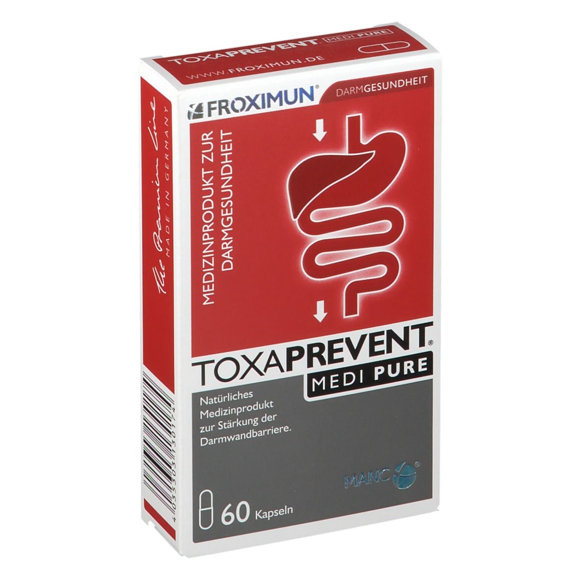 Froximun Toxaprevent Medi Pure Kapseln 60 St
