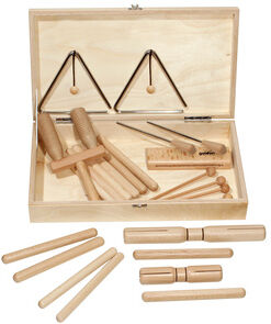 Goldon Percussion Set 1 in Wood Box