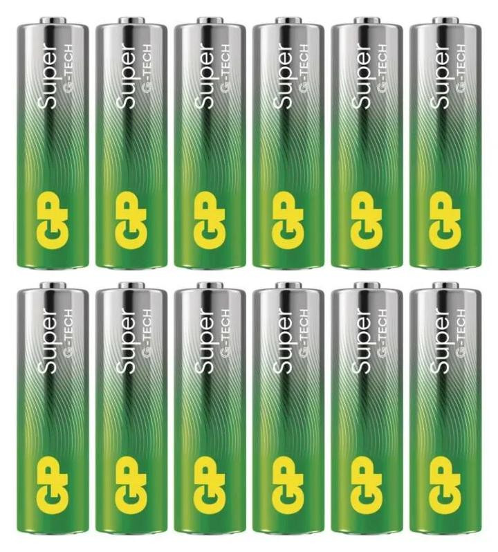 Emos GP Super LR6 AA Alkaline batterijen, 288 stuks, displayverpakking