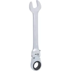 KS Tools GEARplus Gelenk-Ratschenringmaulschlüssel feststellbar - 503.4814
