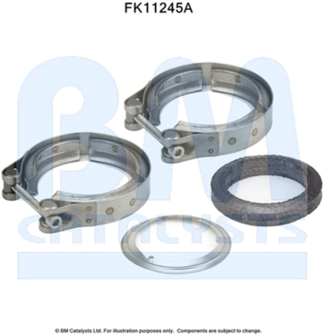 Montageteile der Auspuffanlage BM CATALYSTS FK11245A