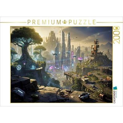 CALVENDO Puzzle Wo Geschichten fliegen lernen. | 2000 Teile Lege-Größe 90x67cm Foto-Puzzle für glückliche Stunden
