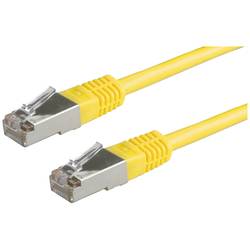ROLINE Patchkabel Cat.5e (Class D) SF/UTP, gelb, 1 m 21.15.0332