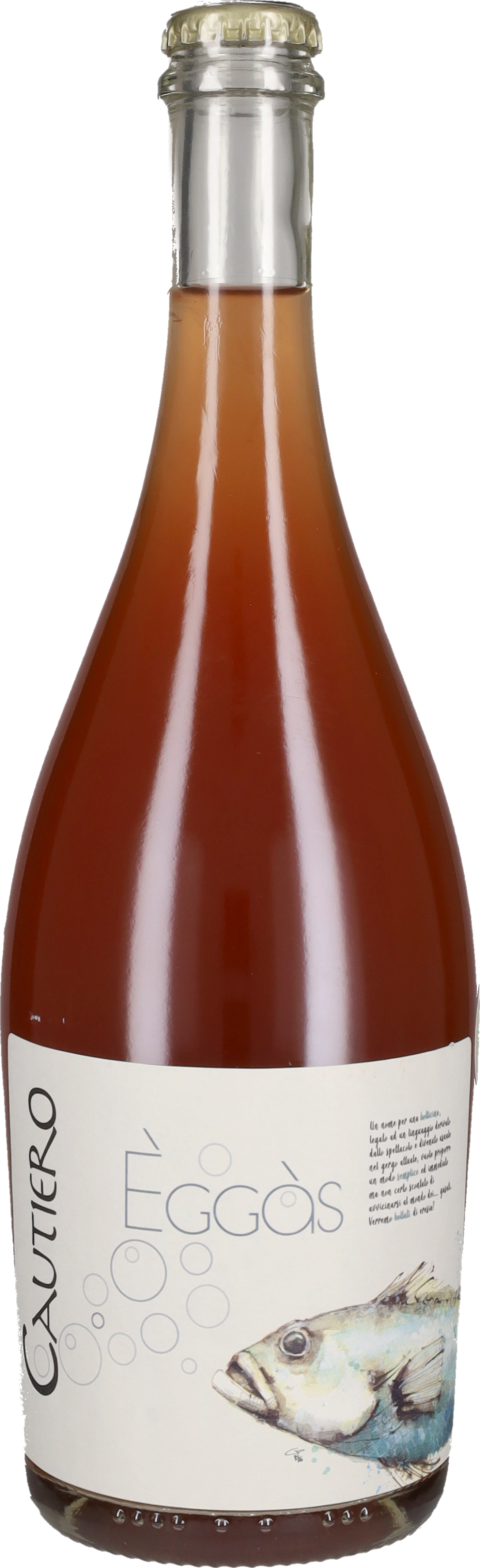 Frizzante Rosato 'Eggas' Cautiero 2022