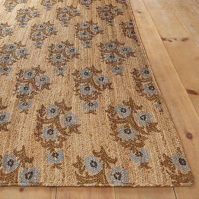 Jesse Printed Jute Rug - 8' x 10' - Ballard Designs