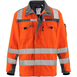 Warnschutz Blousonjacke "WABJ" - M - orange/grau