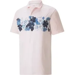 PUMA Herren Polo Cloudspun Abaco Polo, Größe S in Grau Grau